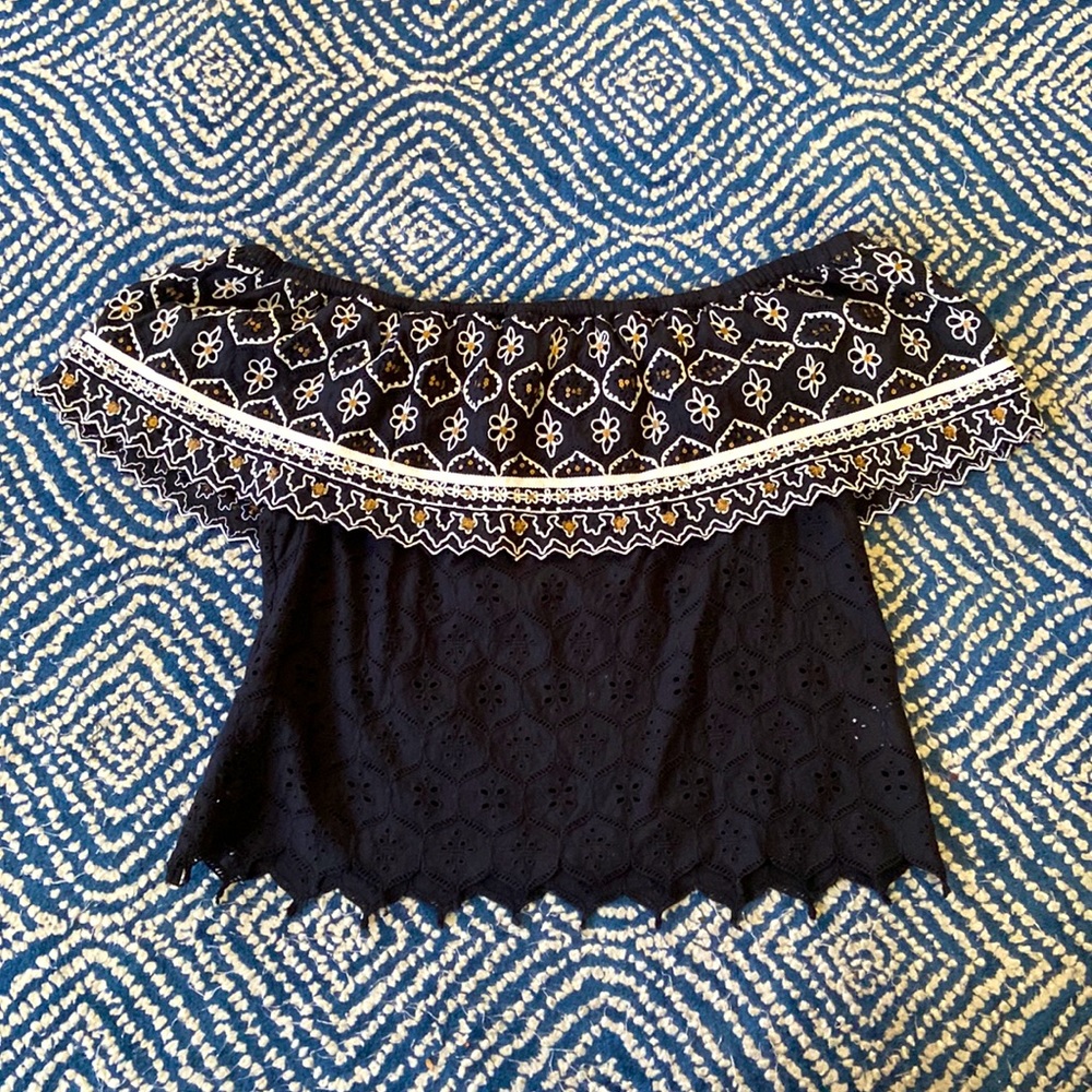 Anthropologie off the shoulder top